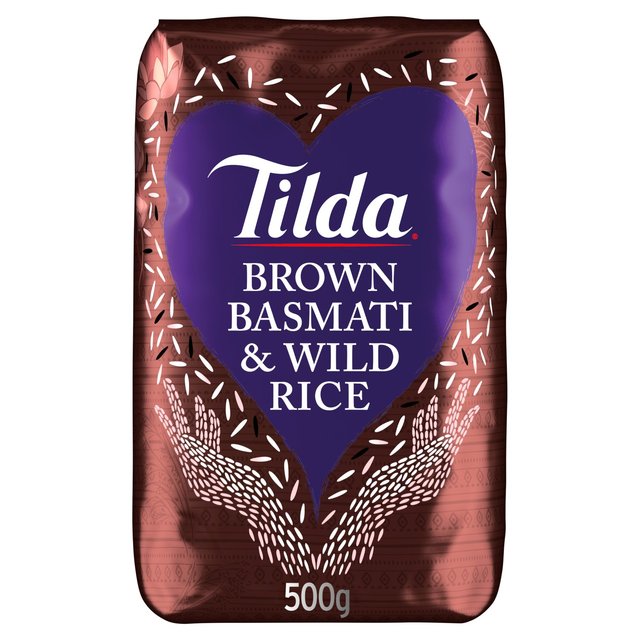 Tilda Brown Basmati and Wild Rice, 500g