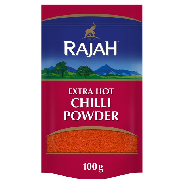 Rajah Spices Ground Extra Hot Chilli Powder, 100g