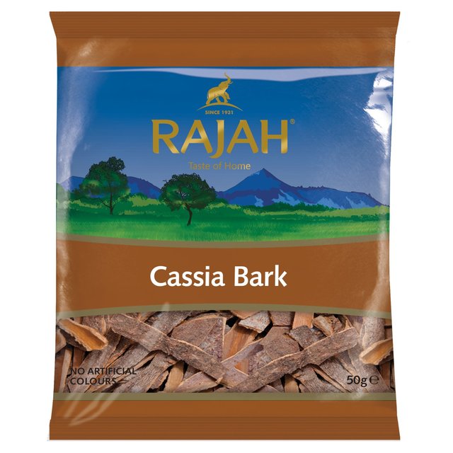 Rajah Spices Whole Cinnamon Cassia Sticks, 50g