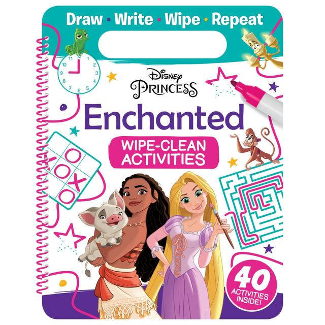 Igloo Books Disney Princess, Enchanted Wipe-Clean Activities