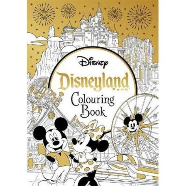 Igloo Books Disneyland Parks Colouring Book
