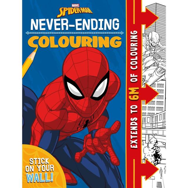 Igloo Books Marvel Spider-Man, Never-Ending Colouring