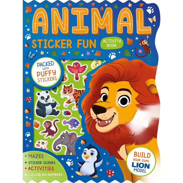 Igloo Books Funtastic Activity Book, Animal Sticker Fun