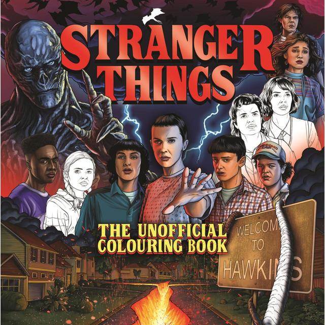 Igloo Books Trend Colouring, Stranger Things, The Unofficial Colouring Book