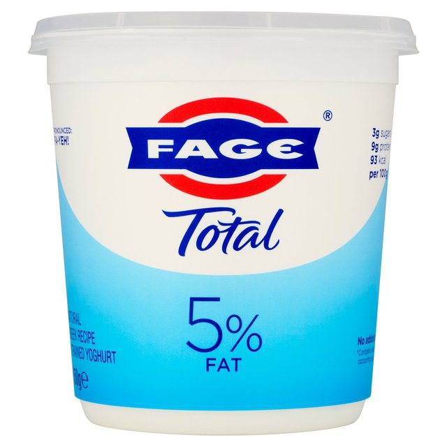 Fage Total 5% Fat Natural Greek Recipe Strained Yoghurt, 950g