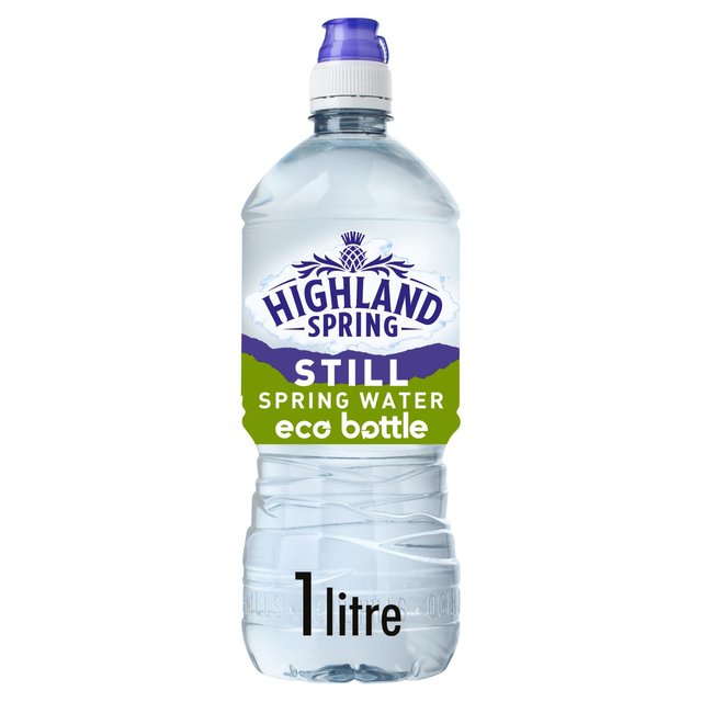 Highland Spring Eco Bottle Sportscap, 1L