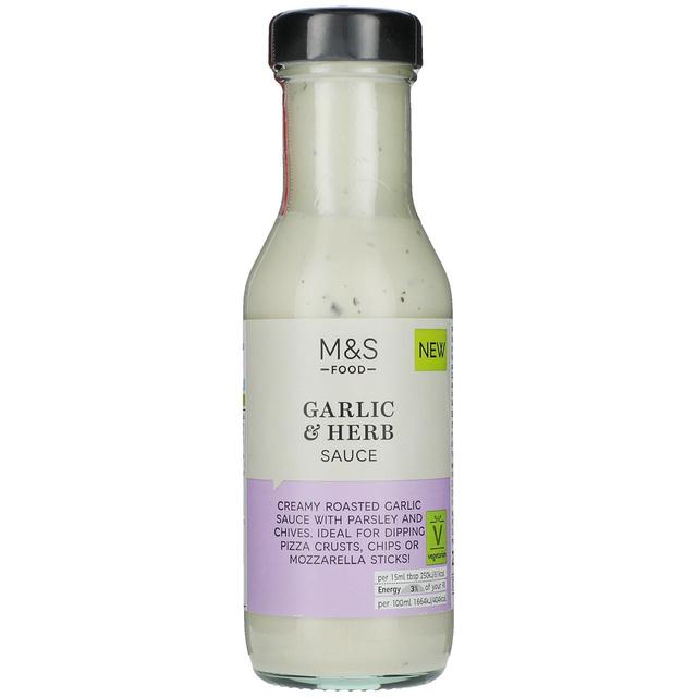M & S Garlic & Herb Sauce, 250ml