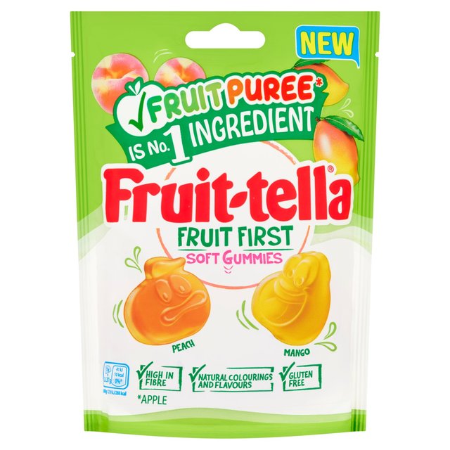 Fruittella Mango & Peach Fruit First, 140g