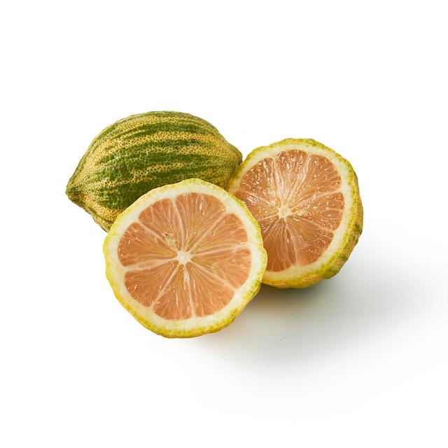 Natoora Organic Unwaxed Tiger Lemons, 2 Per Pack