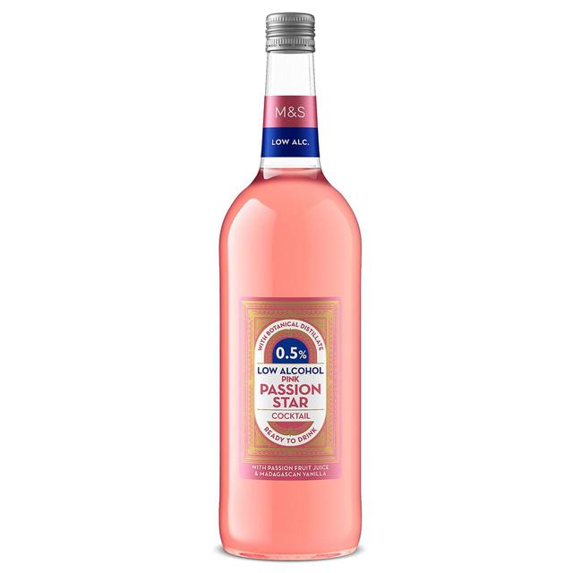 M & S Low Alcohol Pink Passion Star Cocktail, 750ml