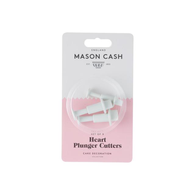 Rayware Mason Cash Set of 3 Mini Heart Plungers, 3 Per Pack
