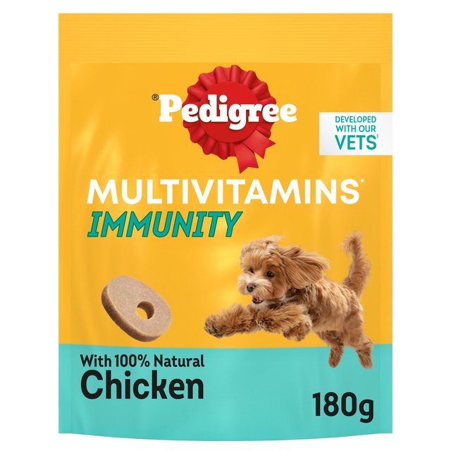 Mars Petcare Pedigree Treat Dog Multivitamins Adult Immune, 180g