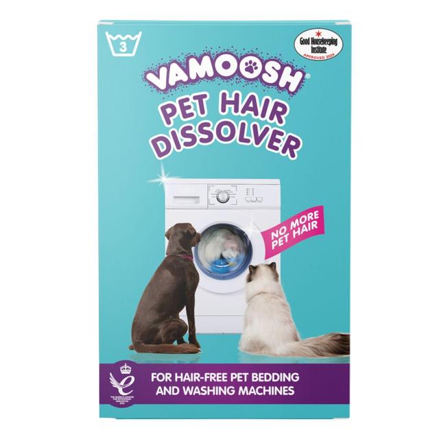 Vamoosh Pet Hair Dissolver, 3 x 100g