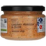M&S Creamy Harissa & Olive Mezze Dip