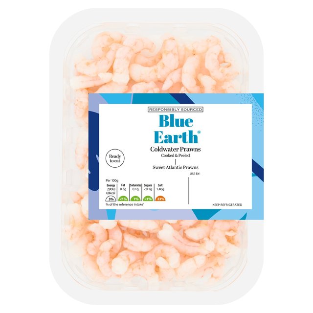 Blueearth Blue Earth Foods Coldwater Prawns, 150g