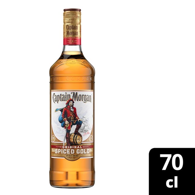 Captain Morgan Original Spiced Gold Rum Based Spirit Drink, 70cl