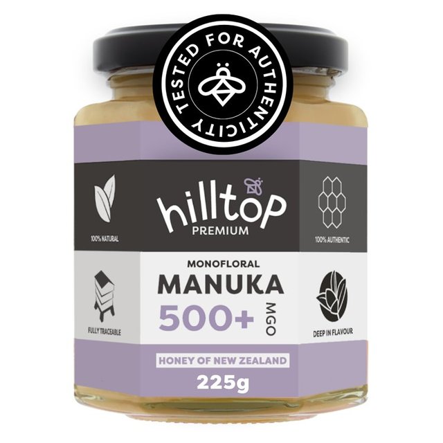 Hilltop Honey Manuka MGO500+ Honey, 225g