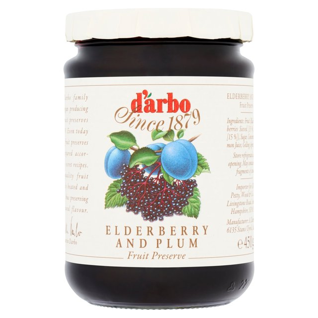 Darbo Elderberry & Plum Fruit Preserve, 450g