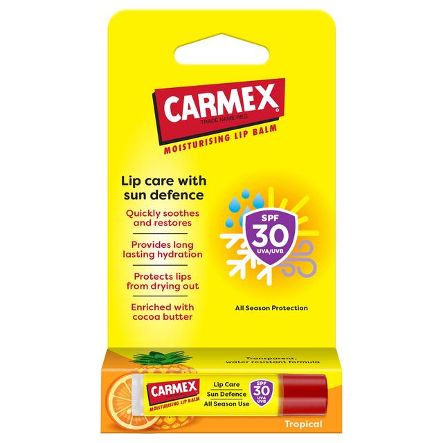 Carmex Tropical SPF 30 Lip Balm, 4.25g