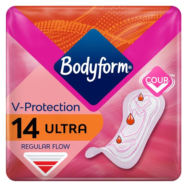 Bodyform Ultra Normal Sanitary Towels, 14 Per Pack