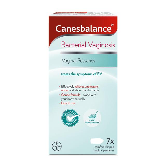 Canesbalance Canesten Bacterial Vaginosis Vaginal Pessaries, 7 Per Pack