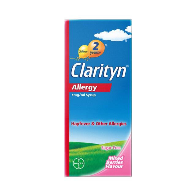Clarityn Kids Allergy Syrup Mixed Berries, 60ml