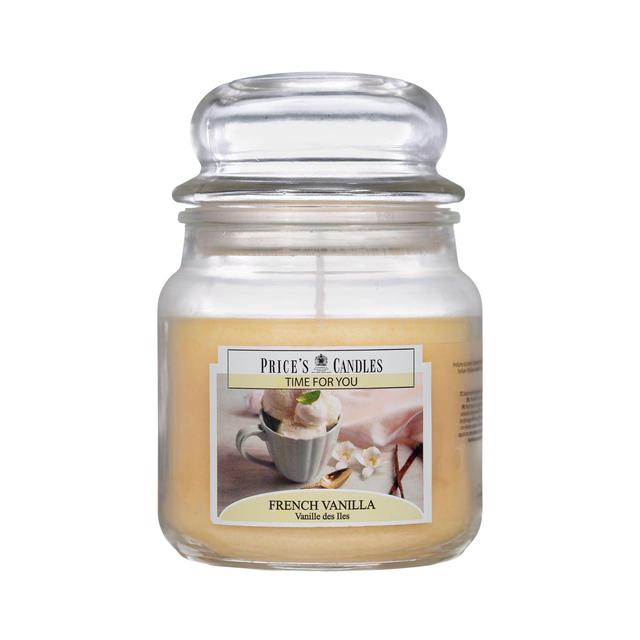 Price’s Time For You French Vanilla Medium Jar Candle