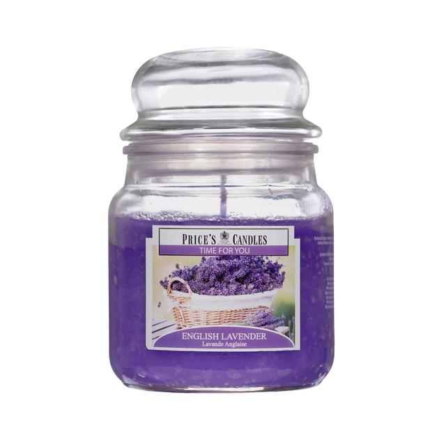 Price’s Time For You English Lavender Medium Jar Candle