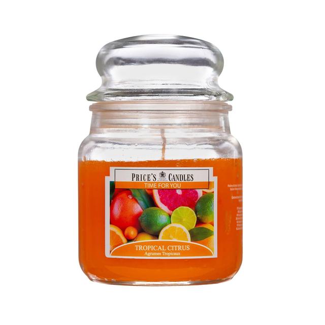 Price’s Time For You Tropical Citrus Medium Jar Candle