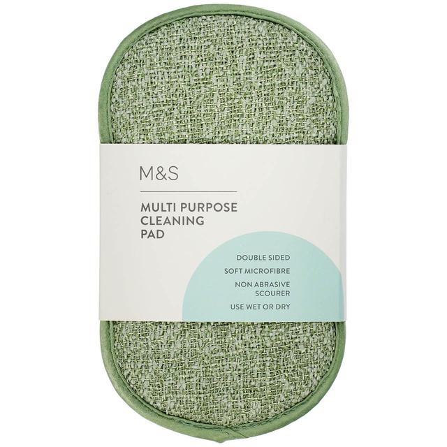 M & S Multi Purpose Microfibre Cleaning Pad, One Size