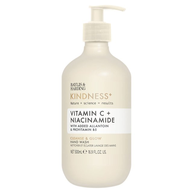 Baylis & Harding Kindness+ Vitamin C Brighten/Glow Hand Wash, 500ml