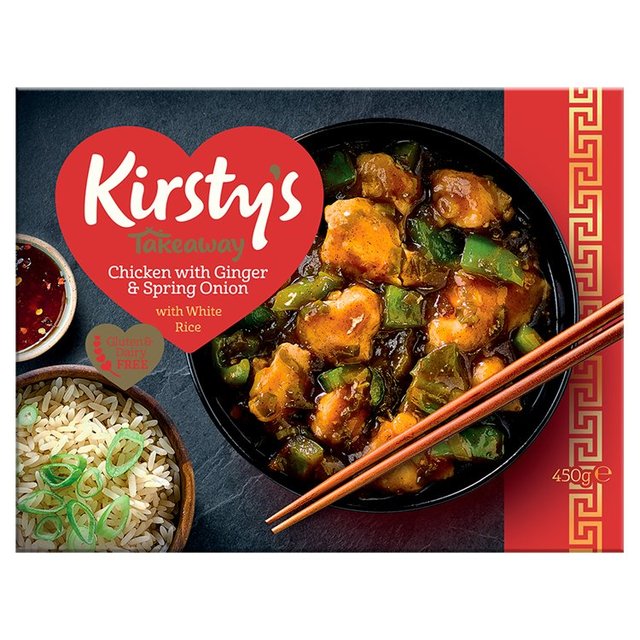 Kirstys Chicken With Ginger and Spring Onion, 450g