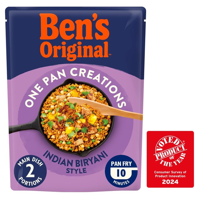 Bens Original One Pan Creations Indian Biryani, 250g