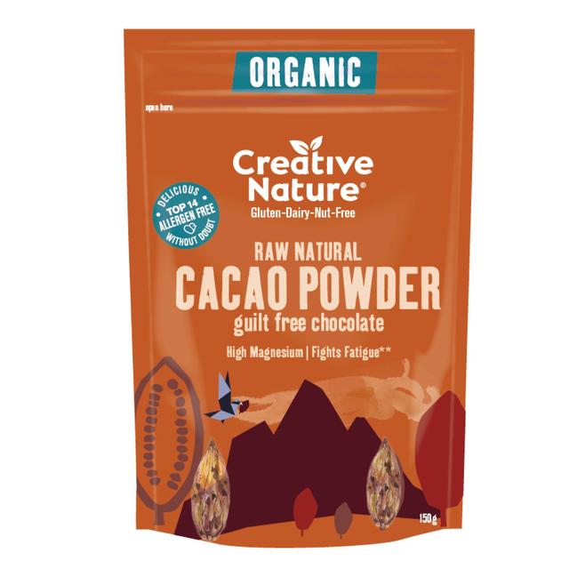 Creative Nature Organic Cacao Powder, 150g