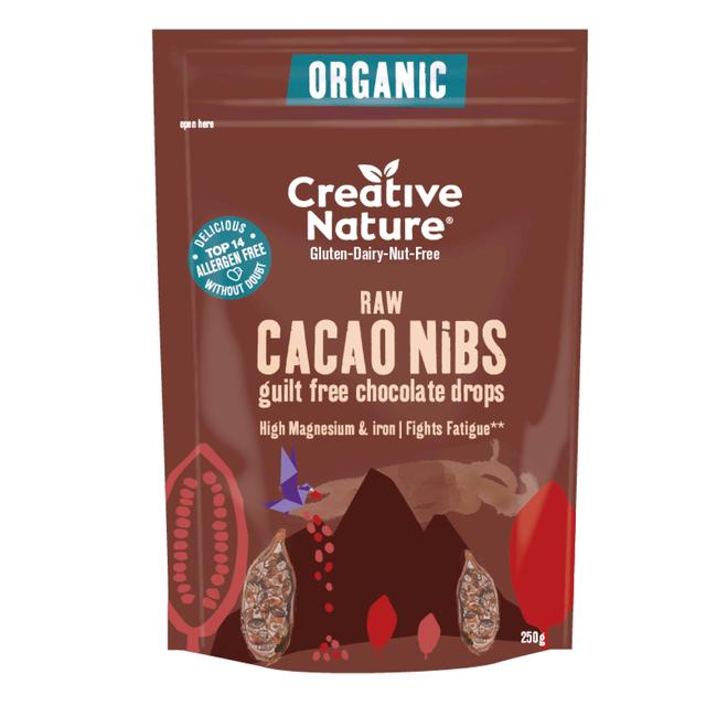 Creative Nature Organic Cacao Nibs, 250g