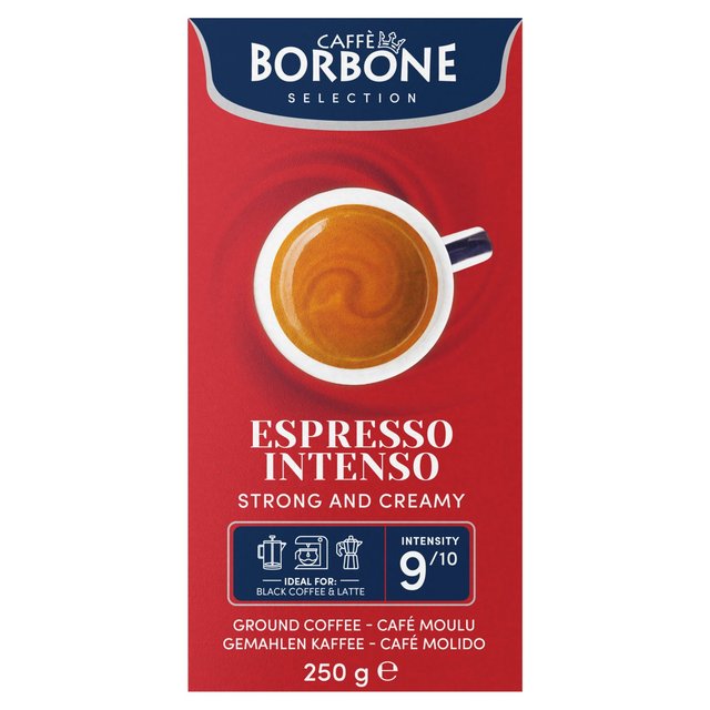 Caffe Borbone Espresso Intenso Ground Filter Coffee, 250g