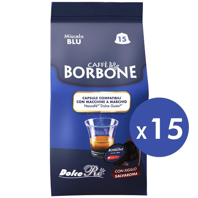 Caffe Borbone Blue Intensity 8 Dolce Gusto Compatible, 15 Per Pack