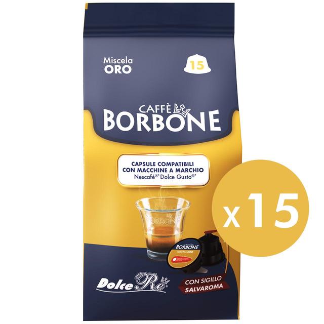 Caffe Borbone Oro Intensity 7 Dolce Gusto Compatible, 15 Per Pack