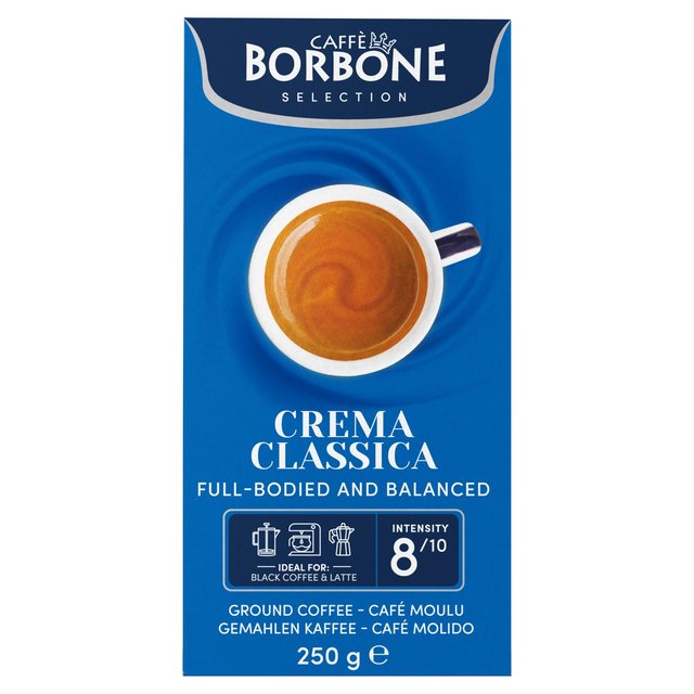 Caffe Borbone Crema Classica Ground Filter Coffee, 250g