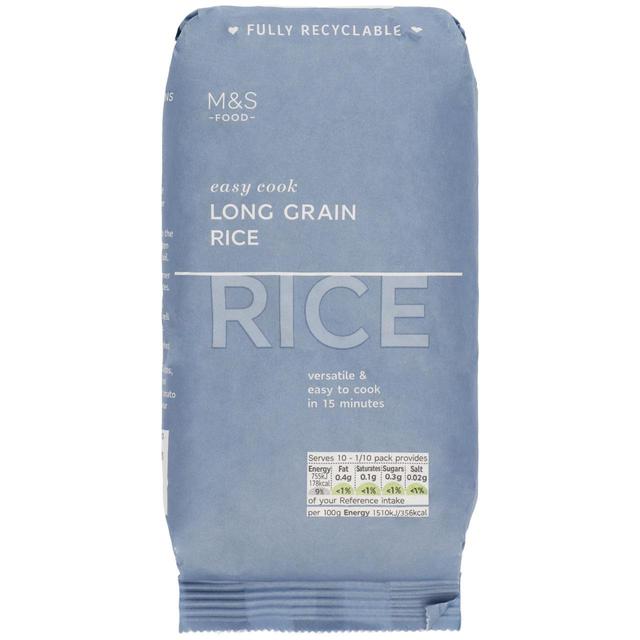 M & S Easy Cook Long Grain Rice, 500g