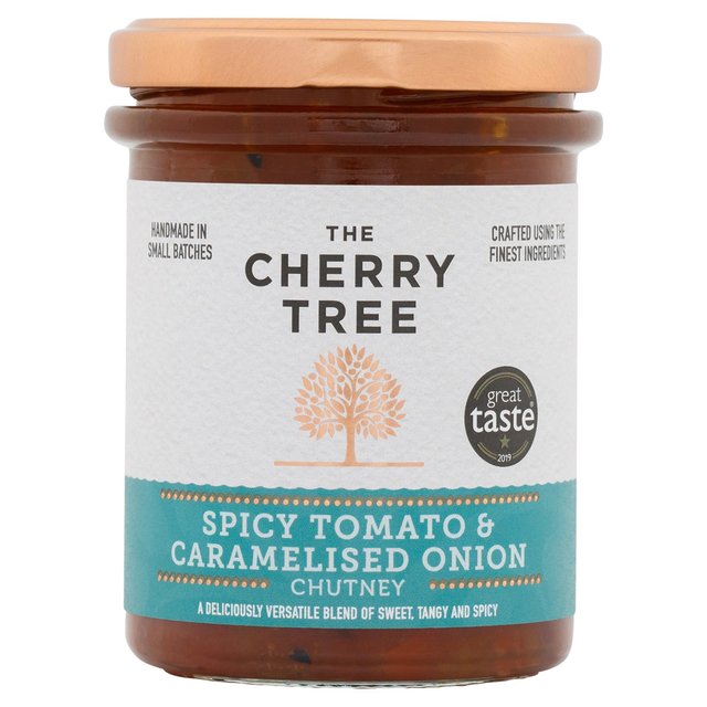 The Cherry Tree Spicy Tomato & Caramelised Onion Chutney, 210g