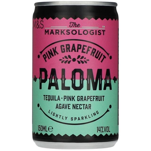 M & S Marksologist Pink Grapefruit Paloma, 150ml