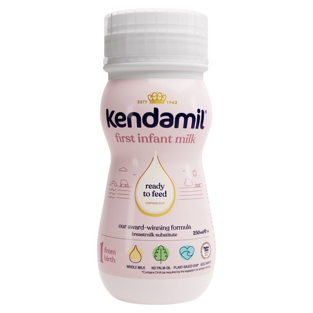 Kendamil Stage 1 First Infant Milk Ready To Feed, 250ml