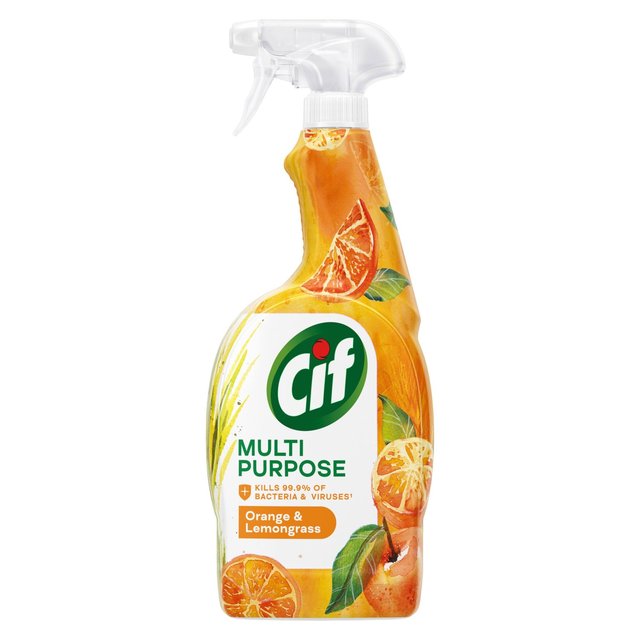 Cif Multipurpose Spray Orange & Lemongrass, 750ml