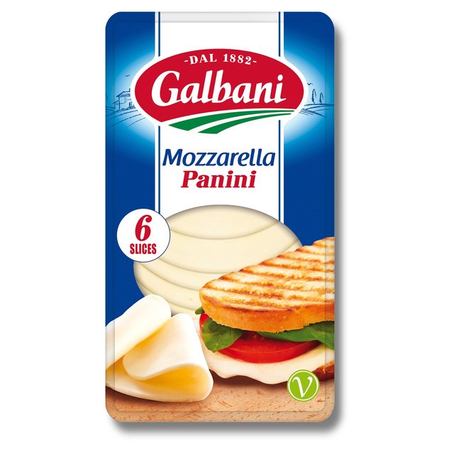 Galbani Mozzarella Panini Cheese Slices, 120g