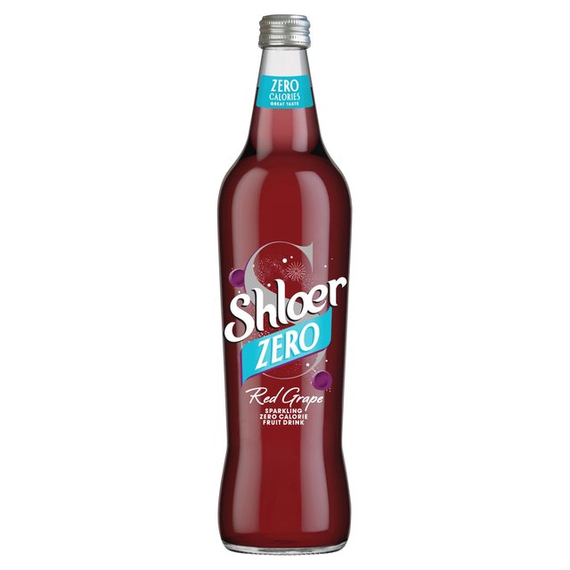 Shloer Zero Calorie Sparkling Red Grape Drink, 750ml