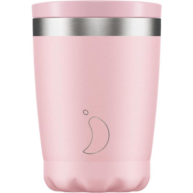 Chilly’s Pink Stainless Steel Pastel Cup, 340ml