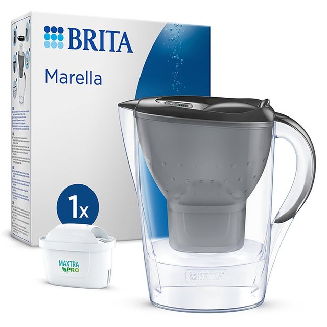Brita Marella Water Filter Jug Graphite, 2.4L
