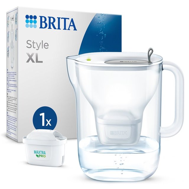 Brita Style XL Water Filter Jug Grey, 3.6L
