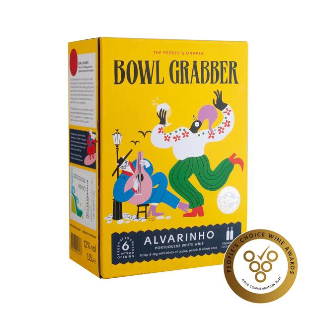 Bowl Grabber Alvarinho Wine, 1.5L